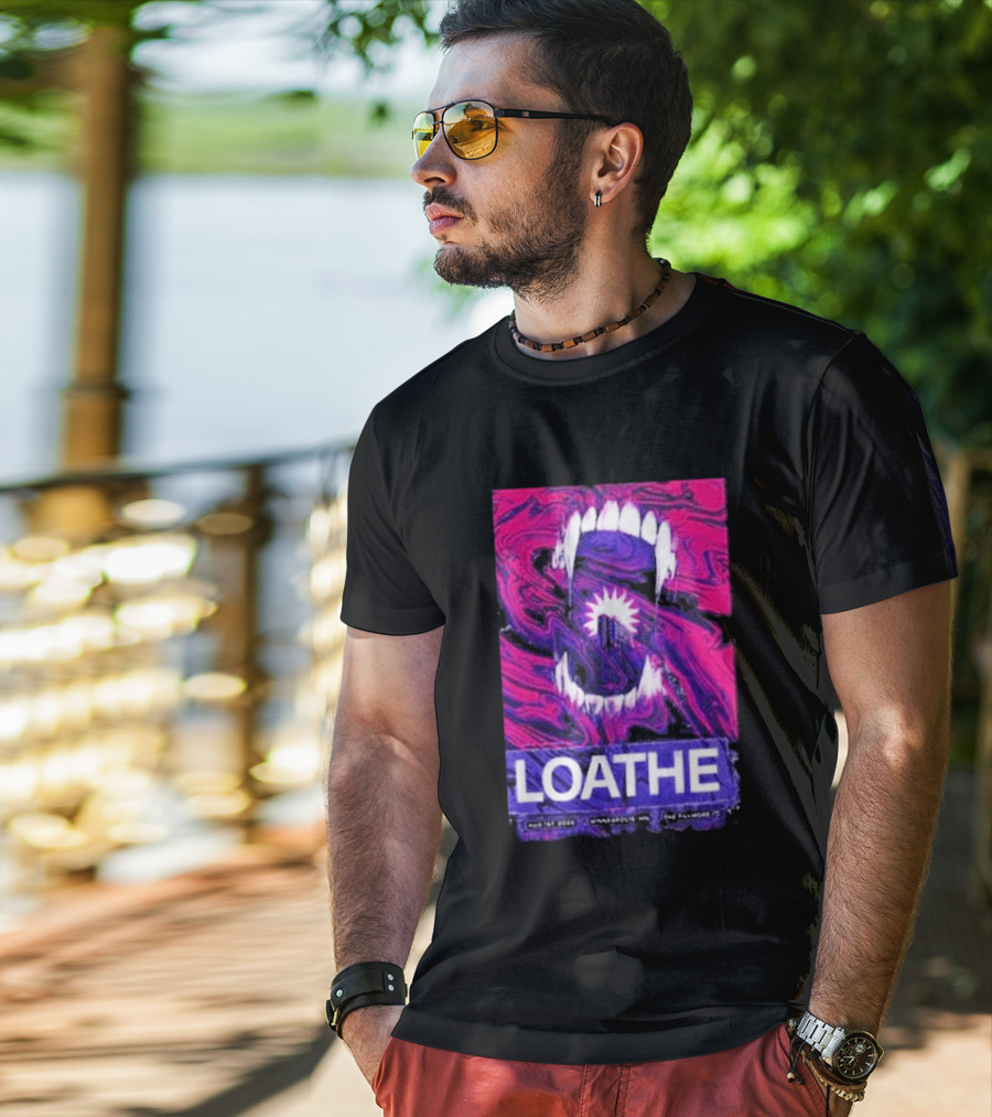 Loathe Band Live At The Fillmore Minneapolis MN August 1 2026 Concert T-Shirt
