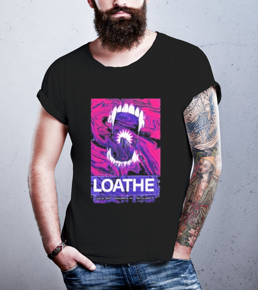Loathe Band Live At The Fillmore Minneapolis MN August 1 2026 Concert T-Shirt