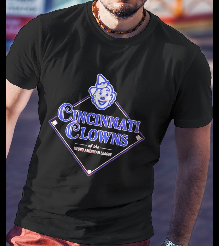 Cincinnati Clowns Negro American League Baseball Team T-Shirt