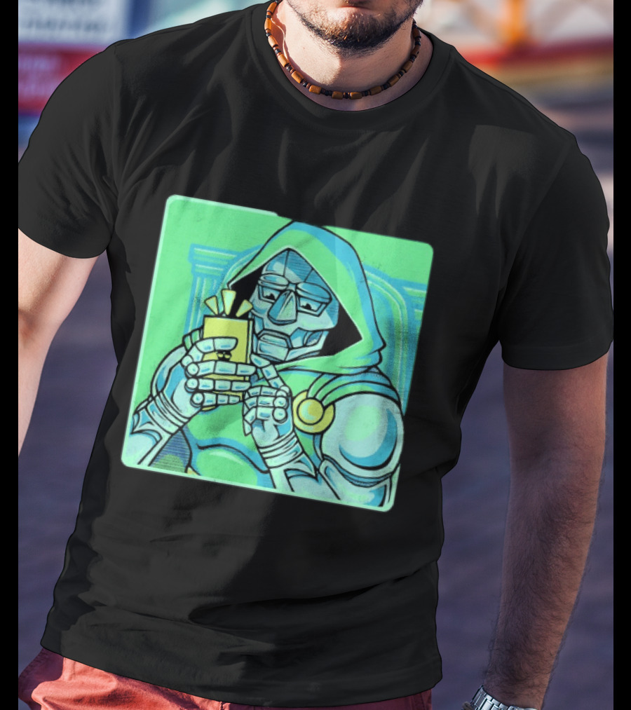 Doctor Doom Marvel Villain Doom Scroll Of Doom T-Shirt
