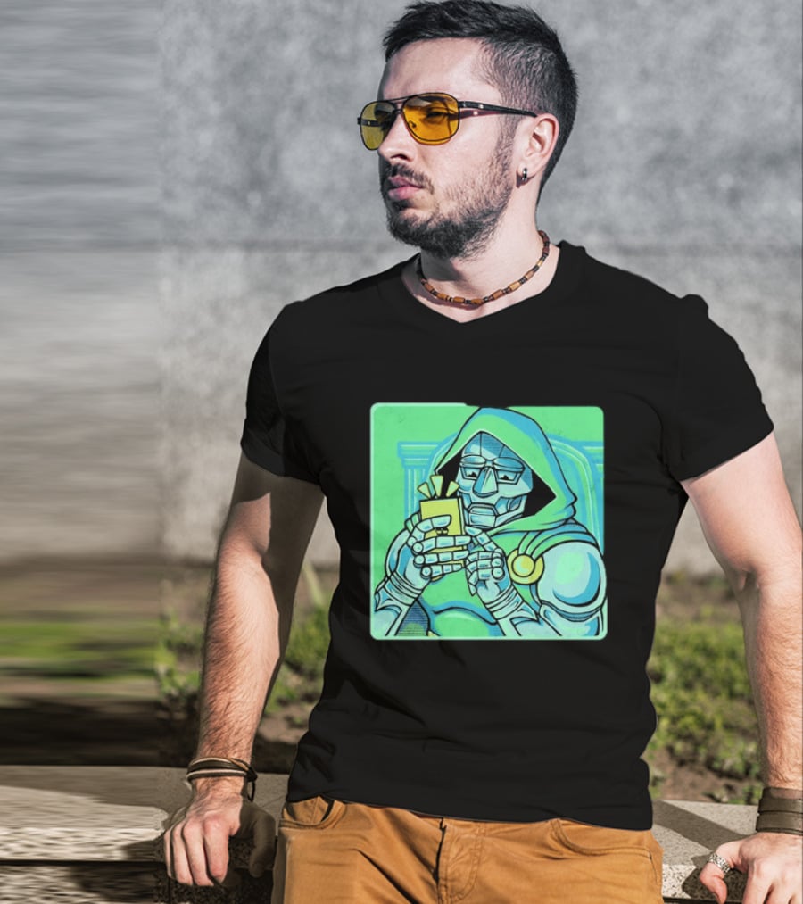 Doctor Doom Marvel Villain Doom Scroll Of Doom T-Shirt