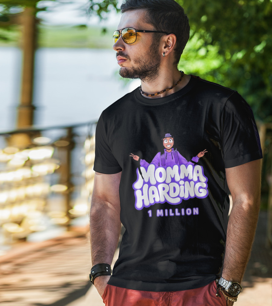 Momma Harding Stay Sober 1 Million Content Creator Celebration T-Shirt