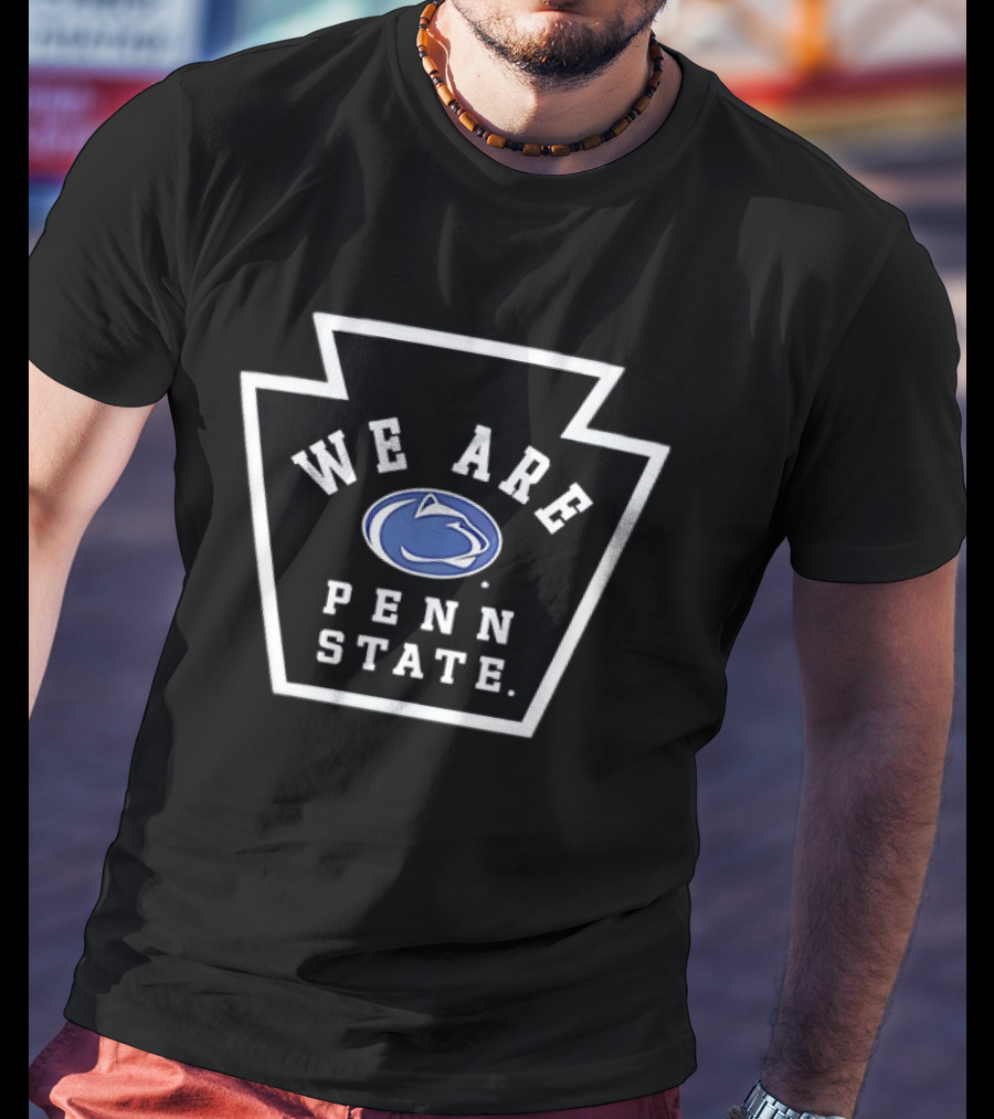 We Are Penn State Nittany Lions Football Keystone T-Shirt