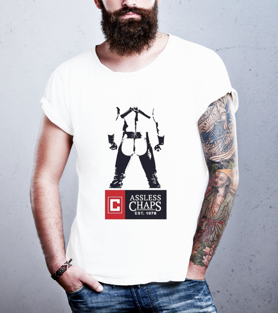 Assless Chaps Est 1978 Western Wear Biker Fashion T-Shirt