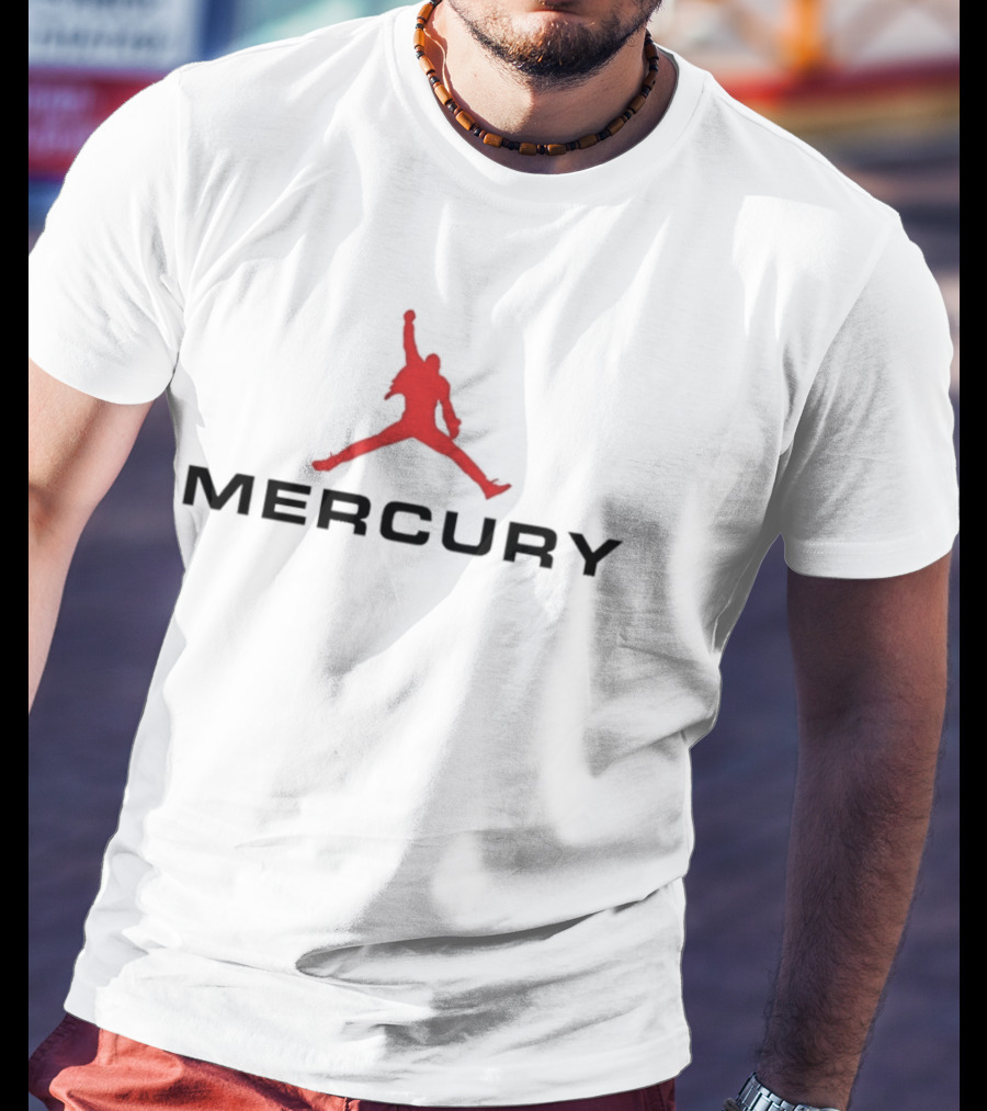 Freddie Mercury Jumpman Parody Queen Rock Music T-Shirt