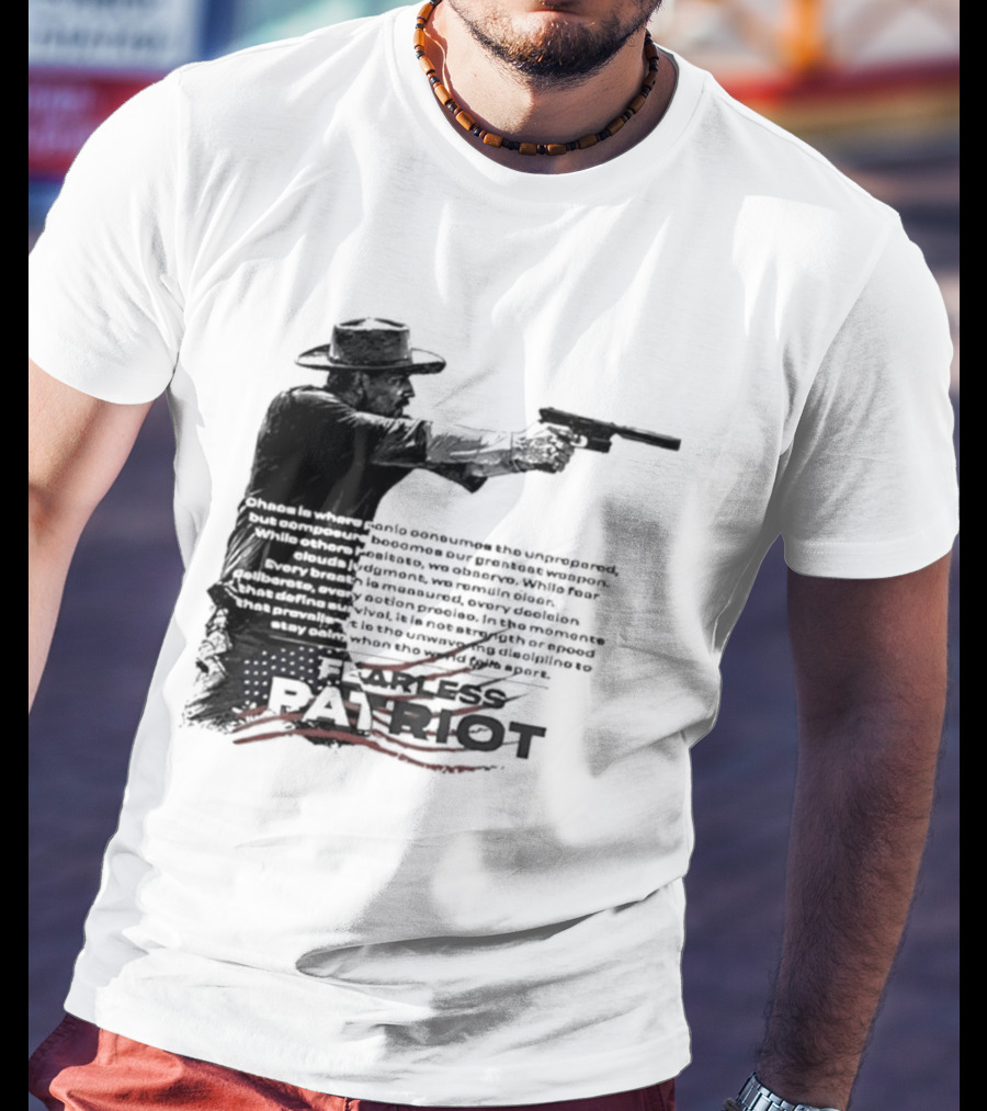 Jordan Salinas Fearless Patriot Hero T-Shirt