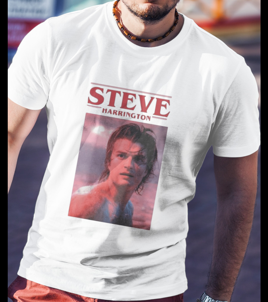 Steve Harrington Vintage Aesthetic Stranger Things Joe Keery T-Shirt