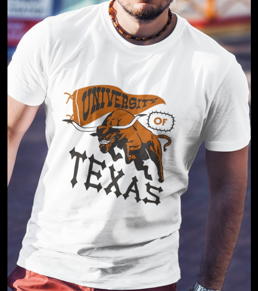 University Of Texas Longhorn Bevo Bull T-Shirt