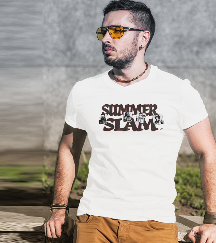 WWE SummerSlam 2026 Wrestling Event Superstars T-Shirt