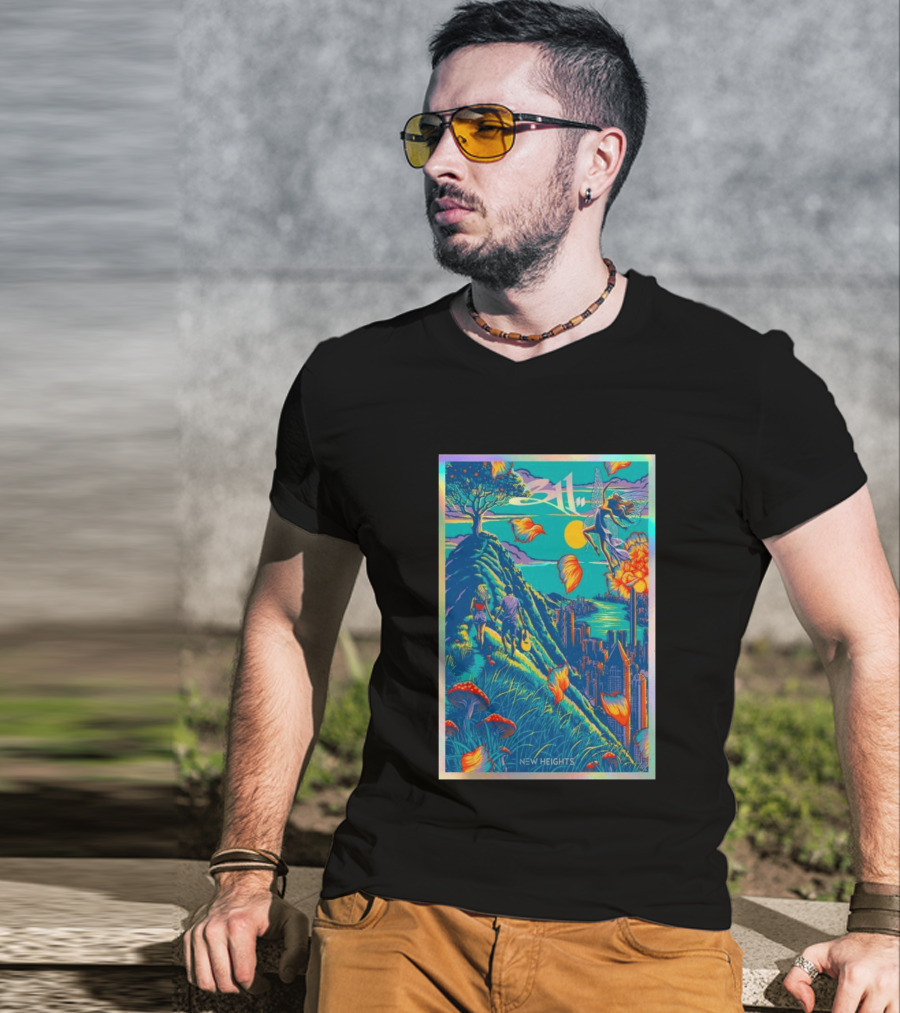 311 New Heights 2026 Fairy Cityscape Guitar Walk T-Shirt