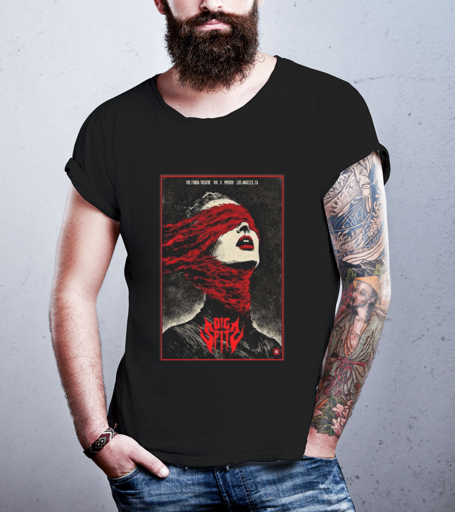 Dig Spit The Fonda Theatre Los Angeles CA VIII V MMXXVI T-Shirt