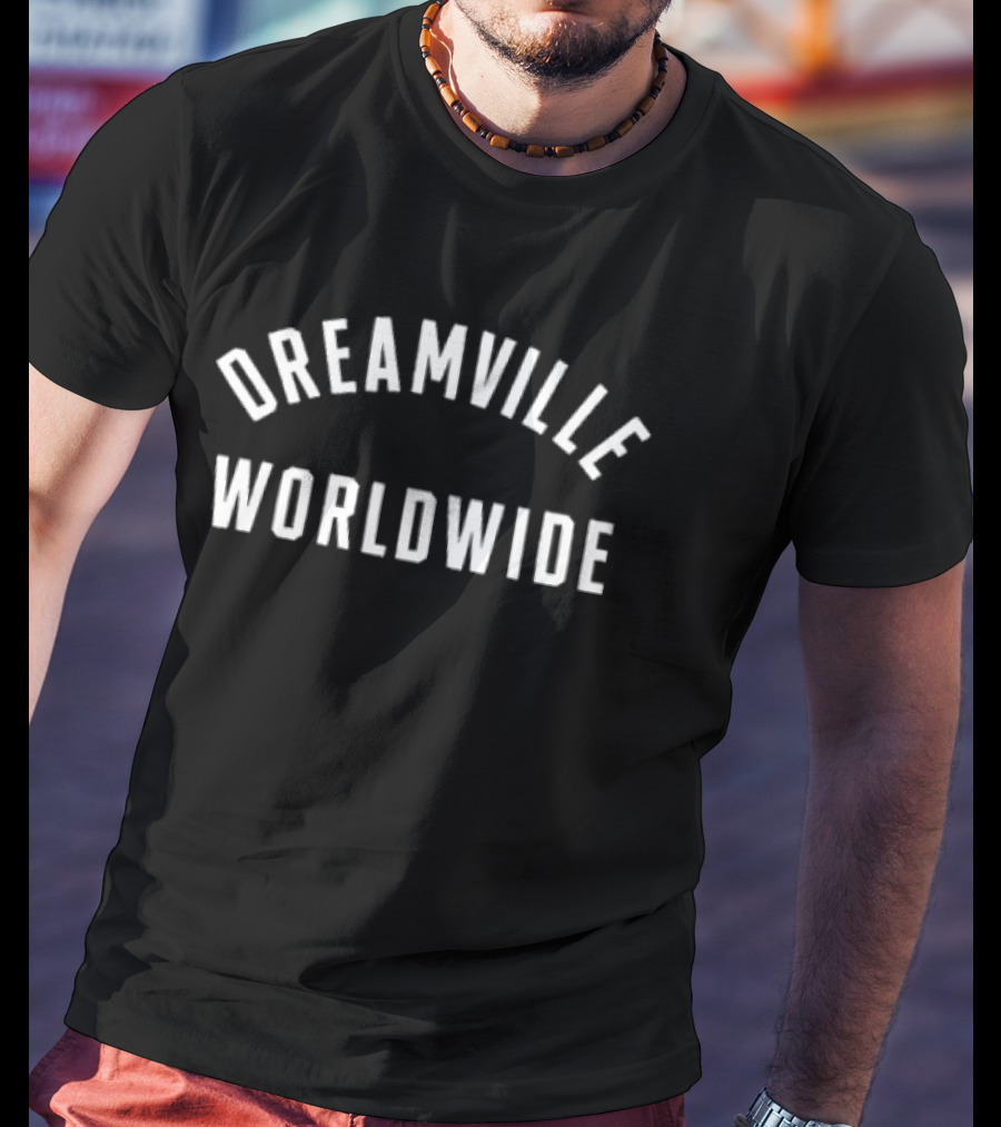 Dreamville Worldwide Chain Stitch Apparel Urban Streetwear Collection T-Shirt