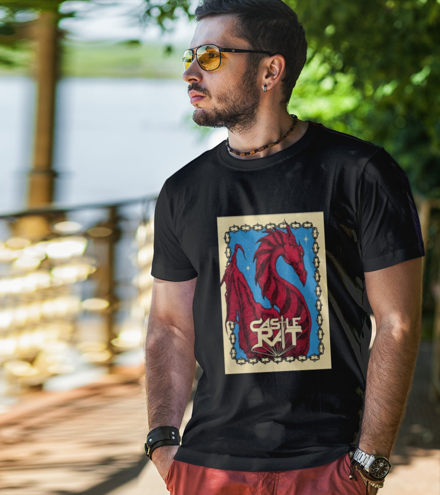 Castle Rat Red Dragon Marienthal Germany Aug 14 2026 T-Shirt
