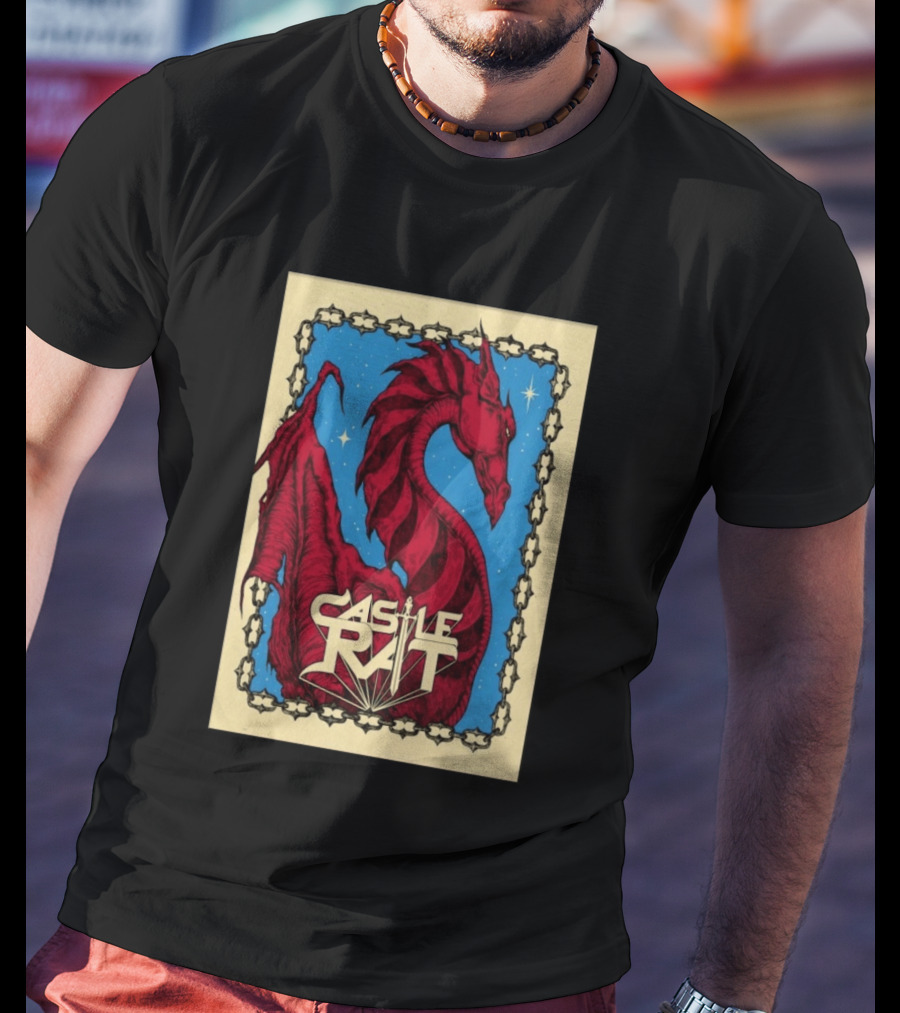 Castle Rat Red Dragon Marienthal Germany Aug 14 2026 T-Shirt