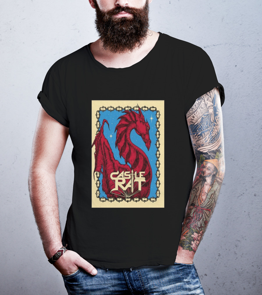 Castle Rat Red Dragon Marienthal Germany Aug 14 2026 T-Shirt