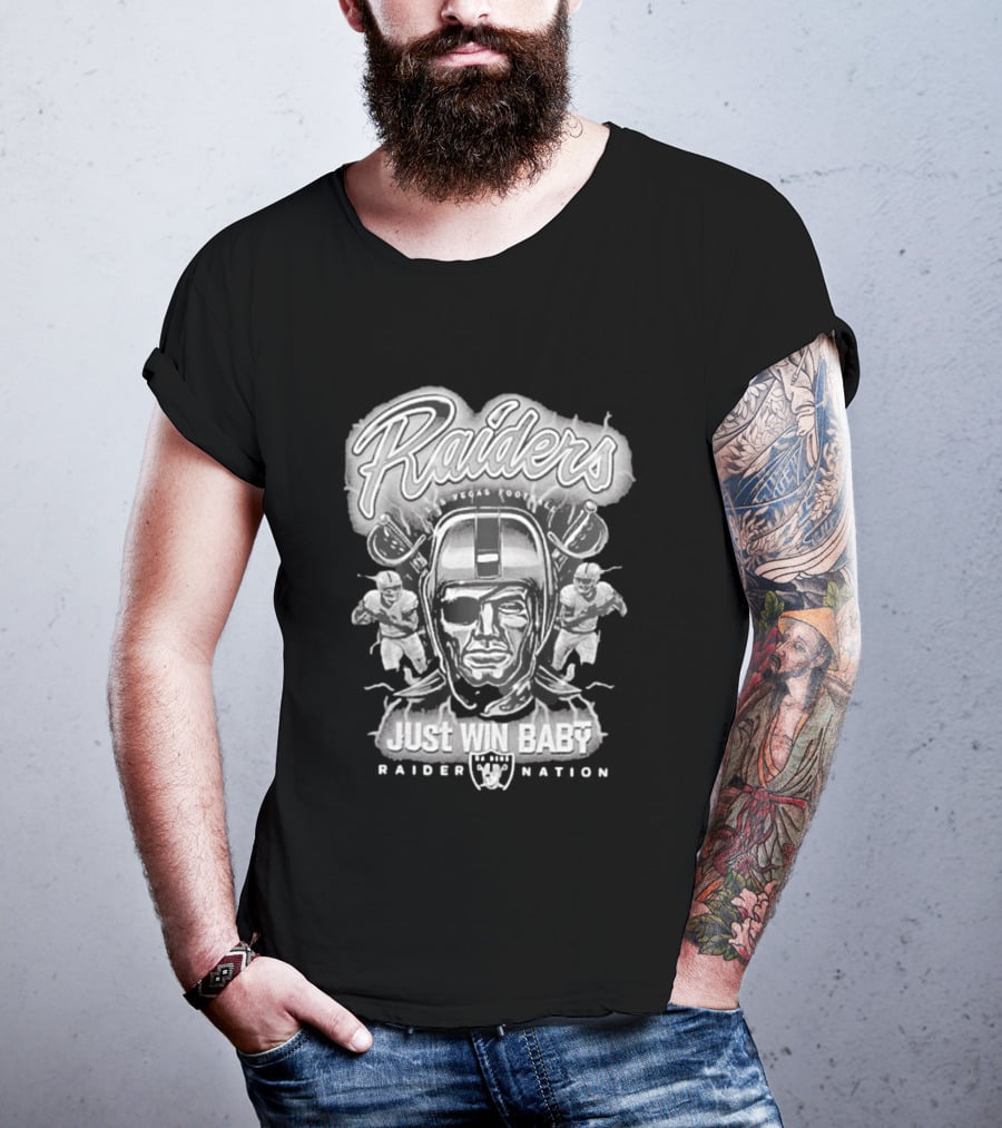 Raider Nation Las Vegas Football Just Win Baby T-Shirt
