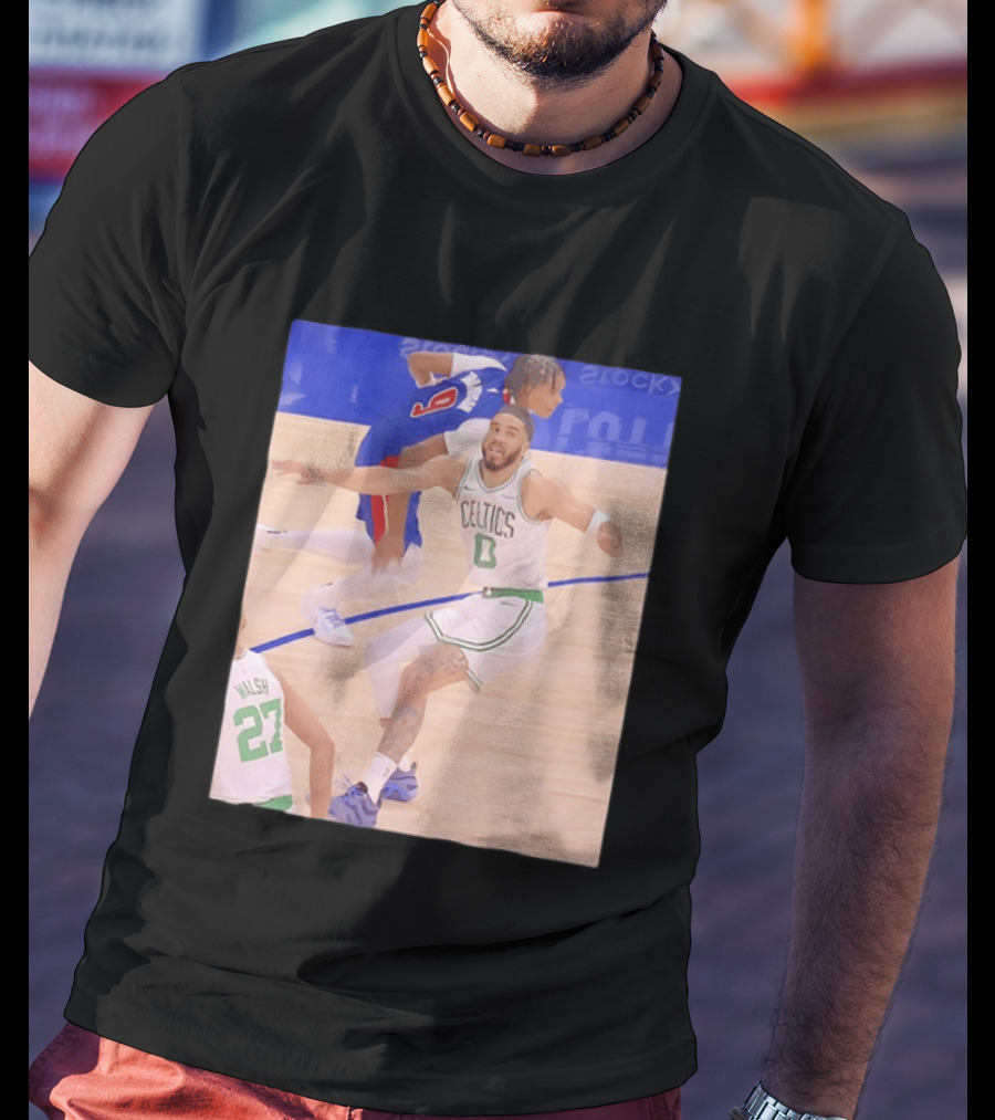 Jayson Tatum Celtics Basketball Vs Thompson And Walsh NBA T-Shirt