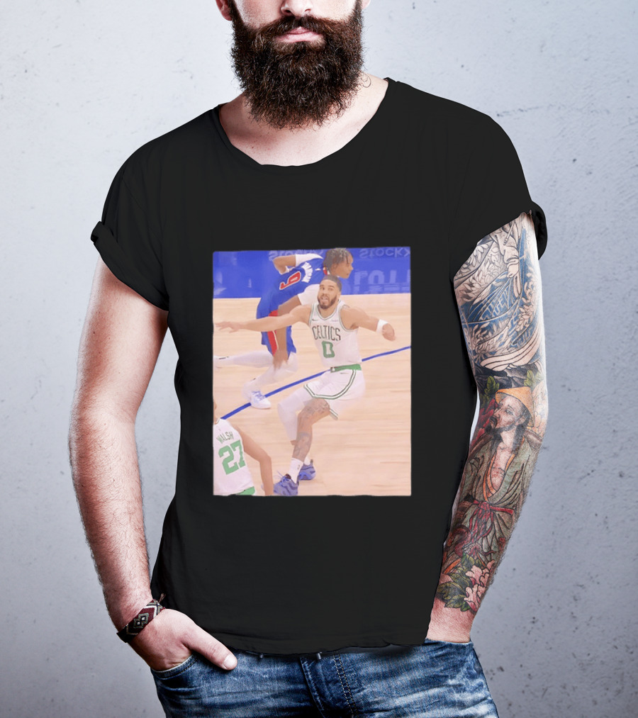 Jayson Tatum Celtics Basketball Vs Thompson And Walsh NBA T-Shirt