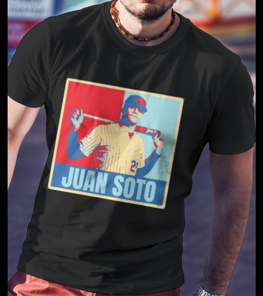 Juan Soto Mets Red Blue T-Shirt