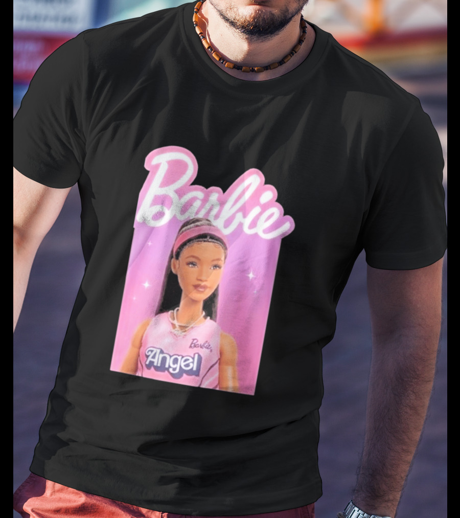 Barbie Angel Basketball Doll T-Shirt