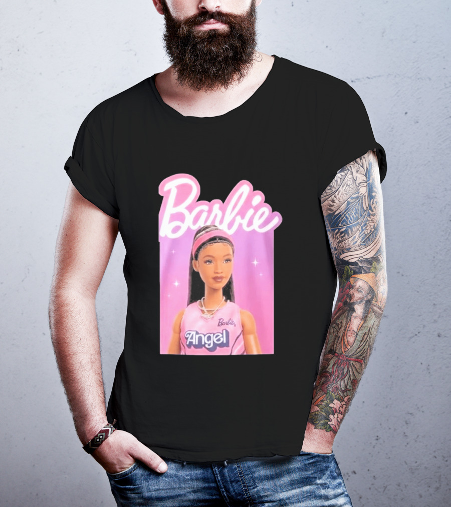 Barbie Angel Basketball Doll T-Shirt