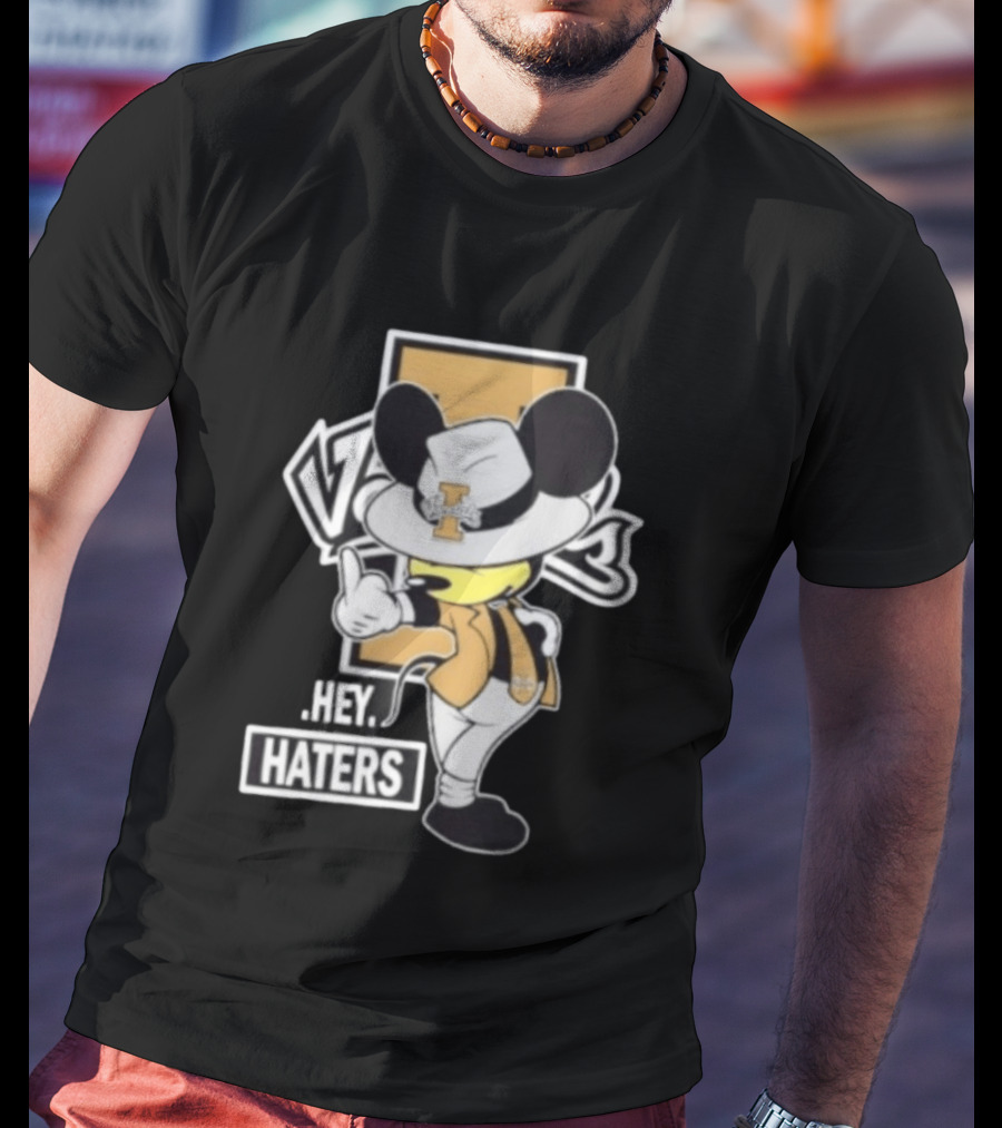 Idaho Vandals Football Mickey Hey Haters T-Shirt