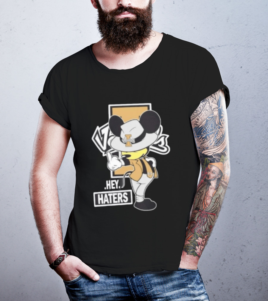 Idaho Vandals Football Mickey Hey Haters T-Shirt