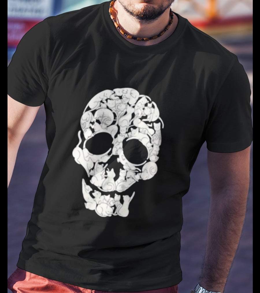 Original Cats Skull Tobe Fonseca Kittens T-Shirt