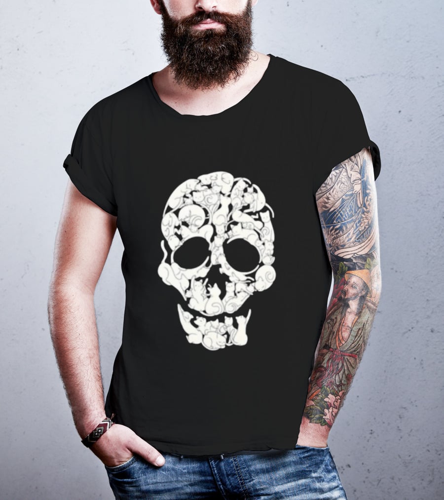 Original Cats Skull Tobe Fonseca Kittens T-Shirt