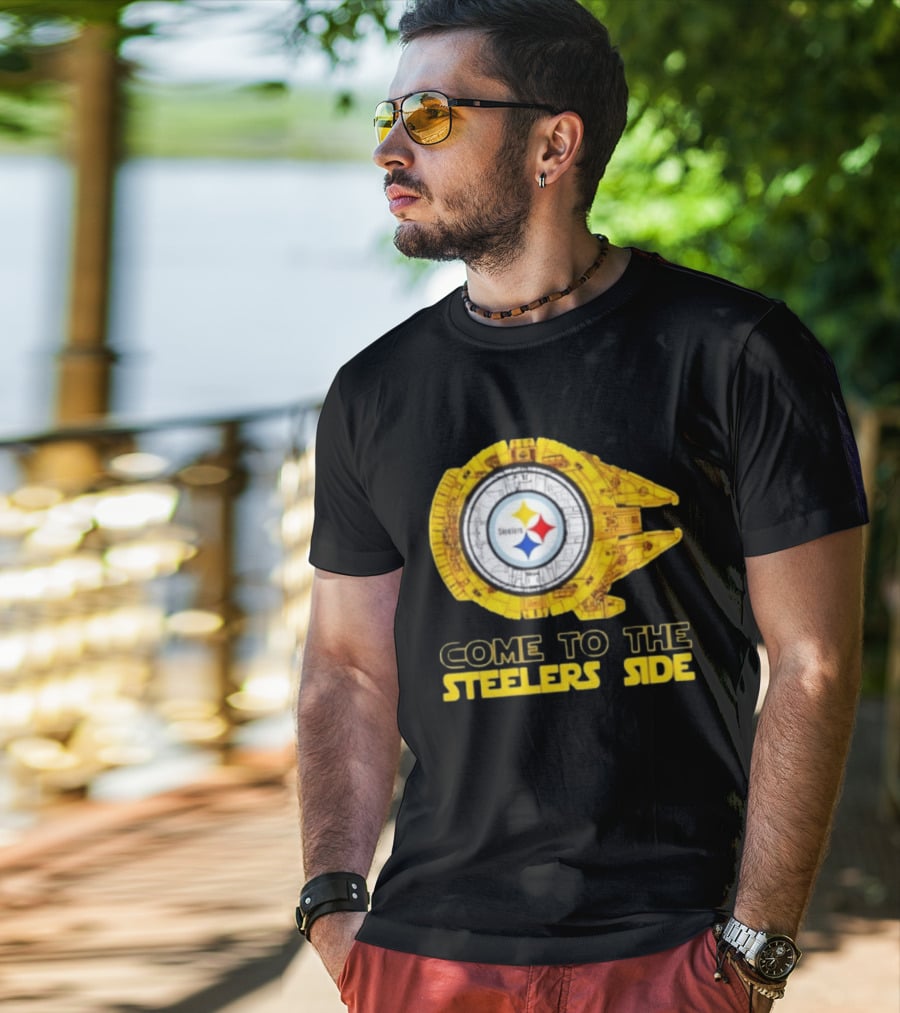 Original Star Wars Pittsburgh Steelers Come To The Steelers Side T-Shirt