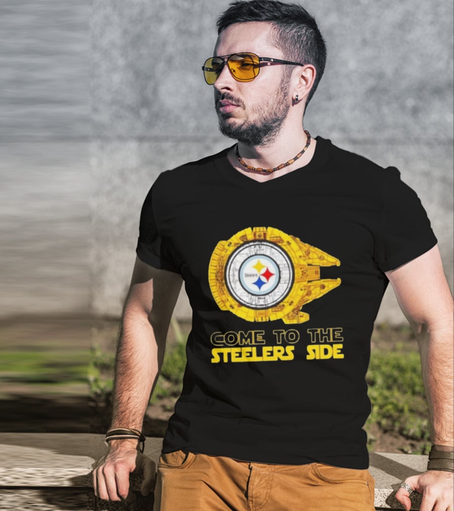 Original Star Wars Pittsburgh Steelers Come To The Steelers Side T-Shirt