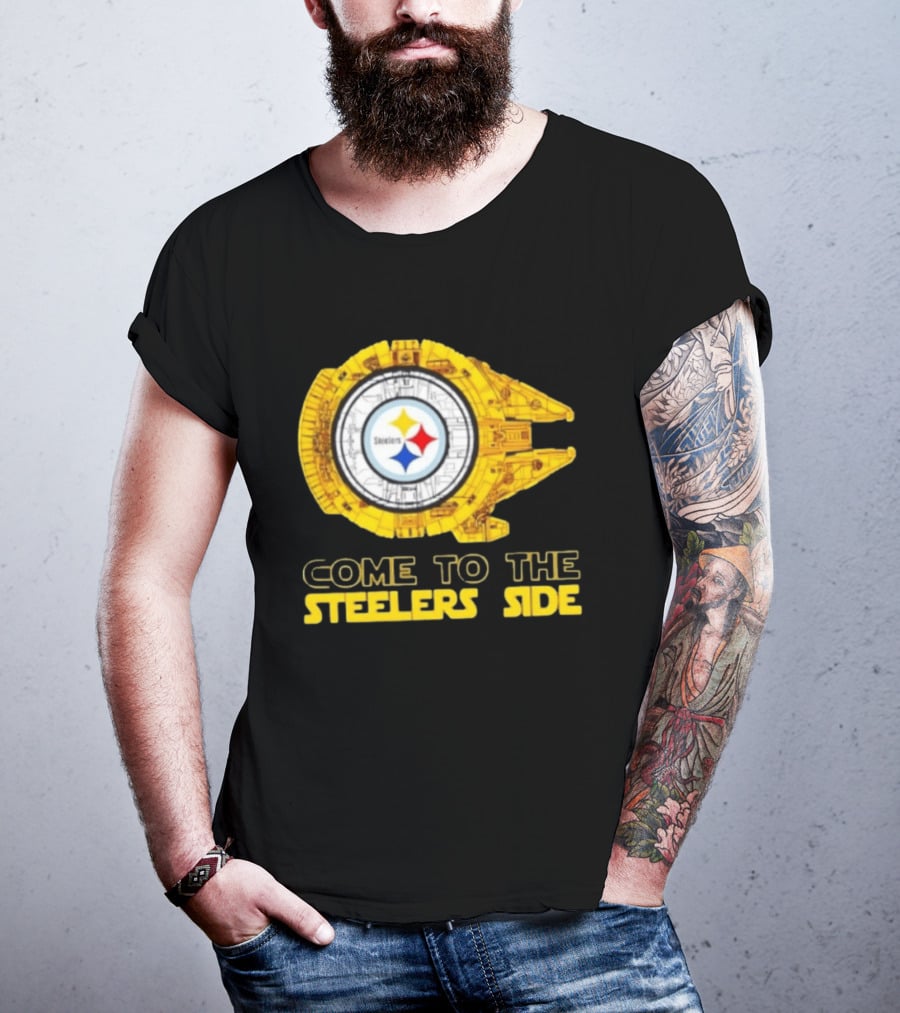 Original Star Wars Pittsburgh Steelers Come To The Steelers Side T-Shirt