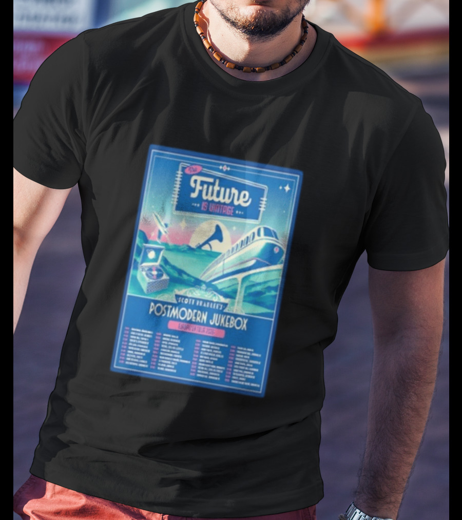 Future Is Vintage Scott Bradlee's Postmodern Jukebox Europe UK Tour 2026 T-Shirt