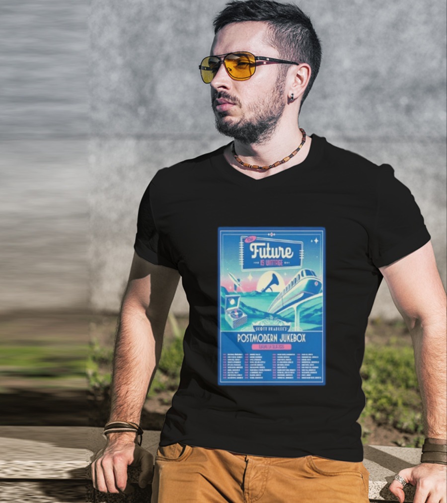 Future Is Vintage Scott Bradlee's Postmodern Jukebox Europe UK Tour 2026 T-Shirt