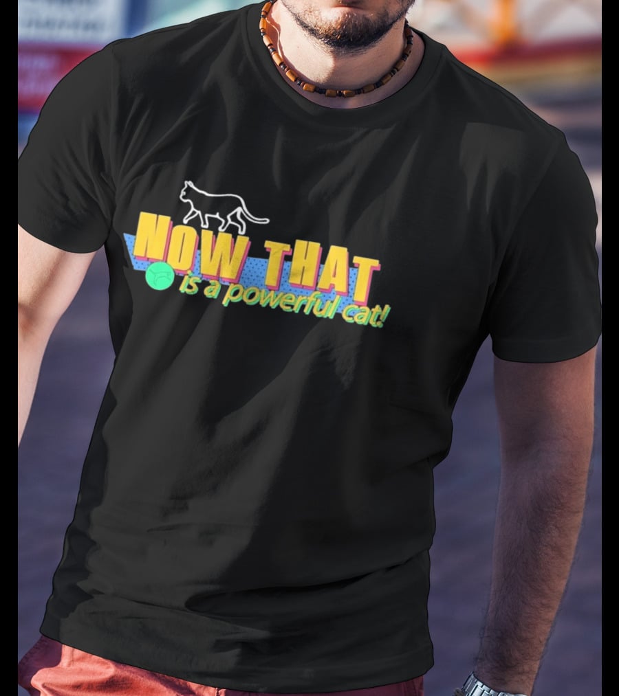 Now That Is A Powerful Cat V2 T-Shirt