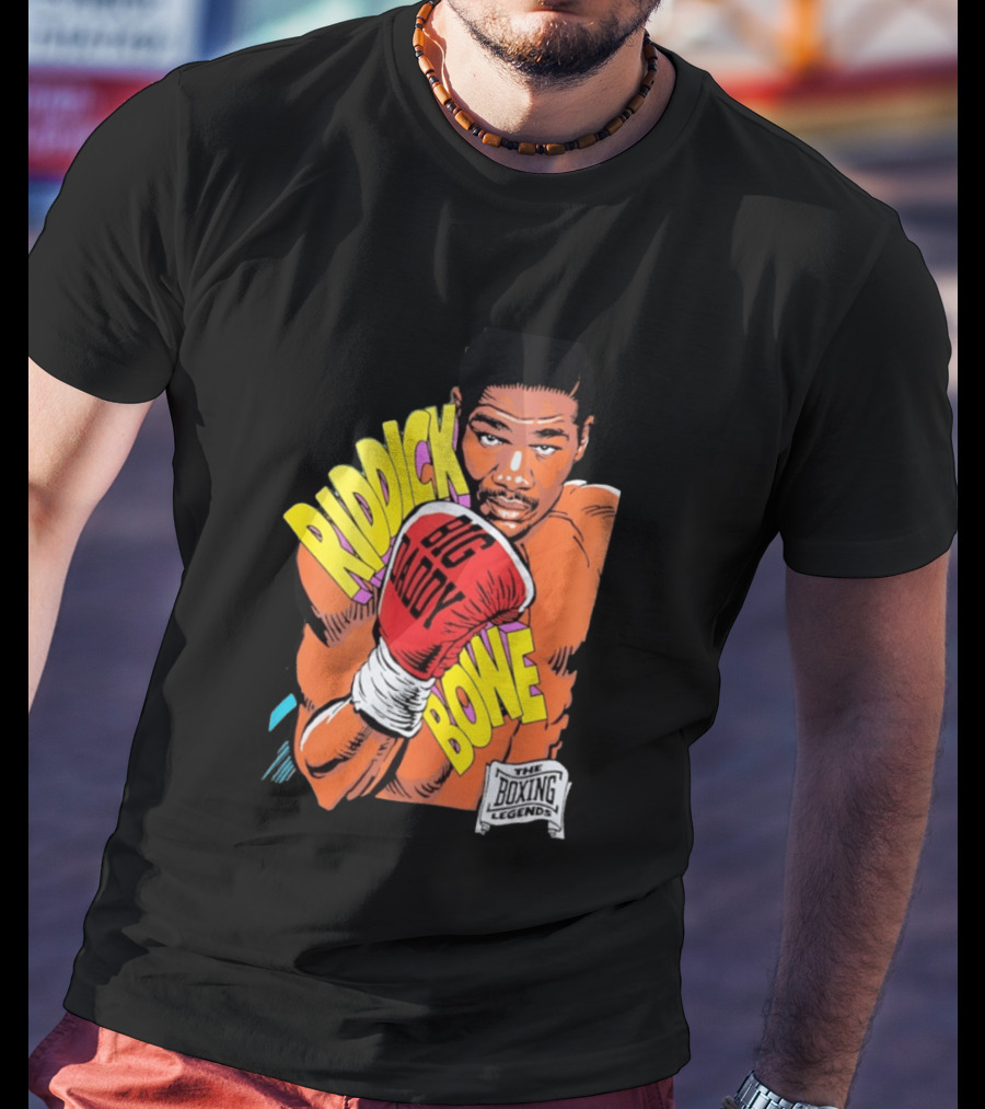Riddick Bowe Big Daddy The Boxing Legends T-Shirt