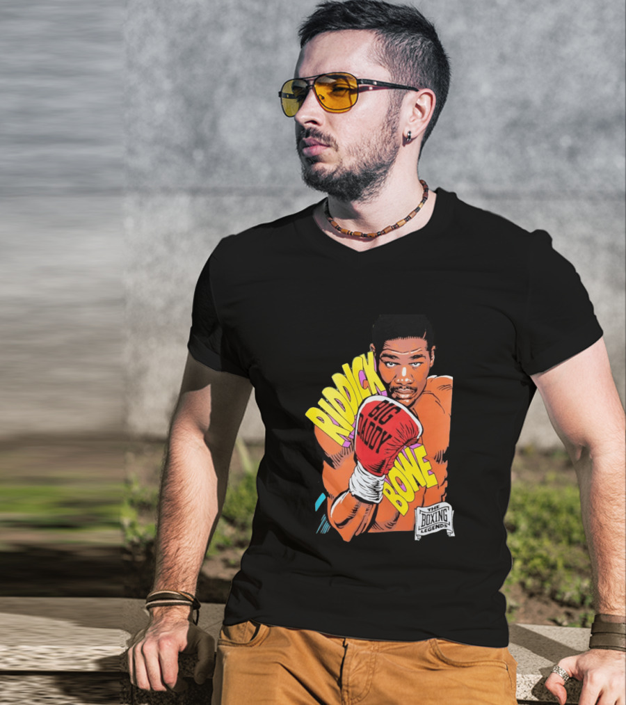 Riddick Bowe Big Daddy The Boxing Legends T-Shirt