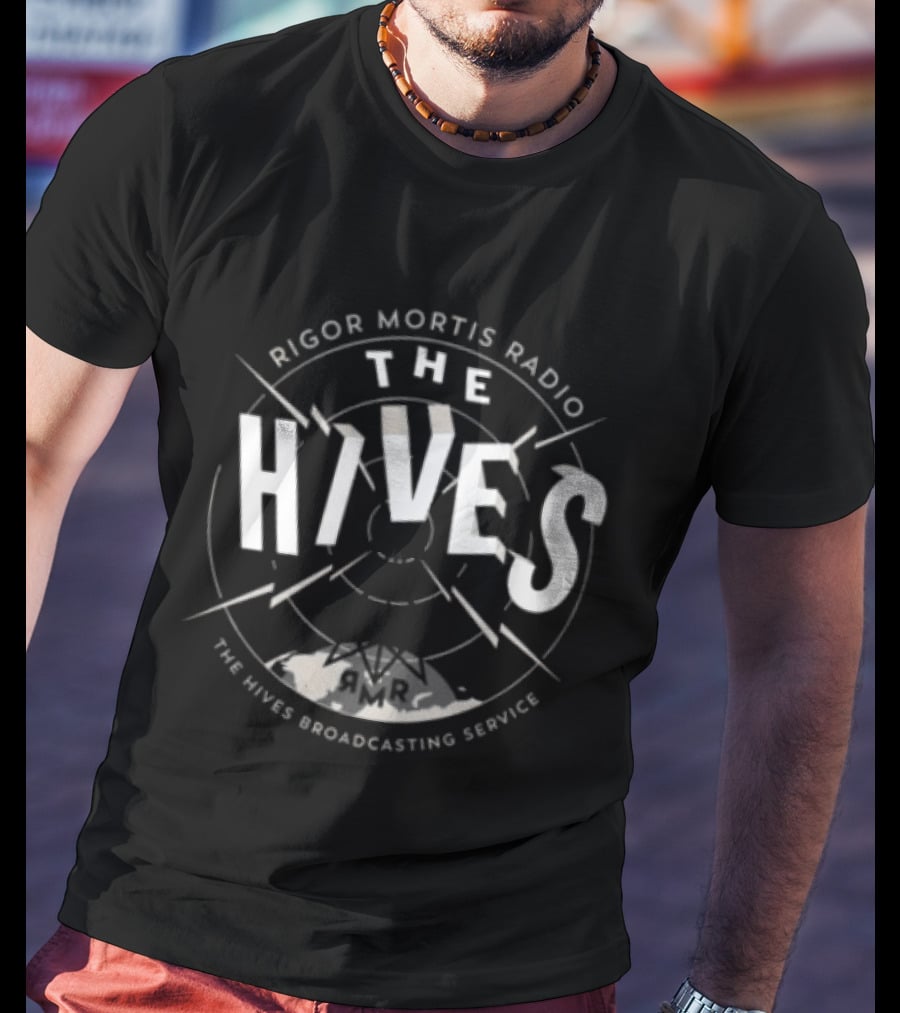 Rigor Mortis Radio The Hives Broadcasting Service RMR T-Shirt