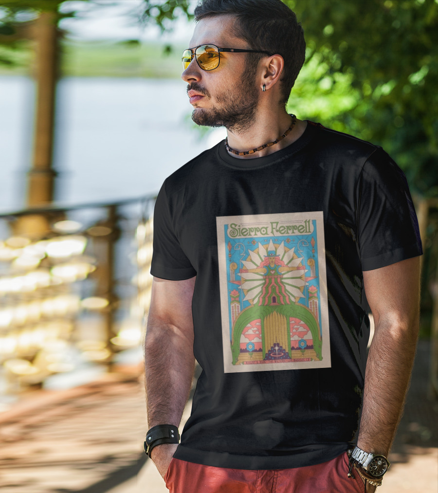 Sierra Ferrell August 5 2026 The Wiltern Los Angeles CA Psychedelic Tour T-Shirt