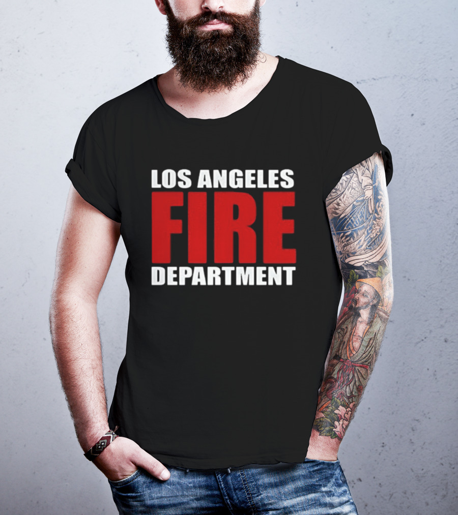 Los Angeles Fire Department Trending Keywords T-Shirt