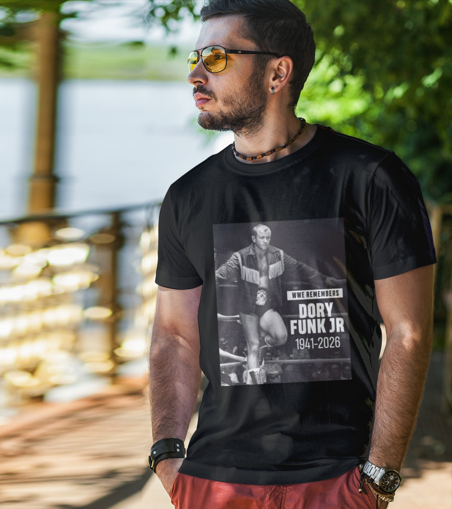 WWE Remembers Dory Funk Jr 1941 2026 T-Shirt