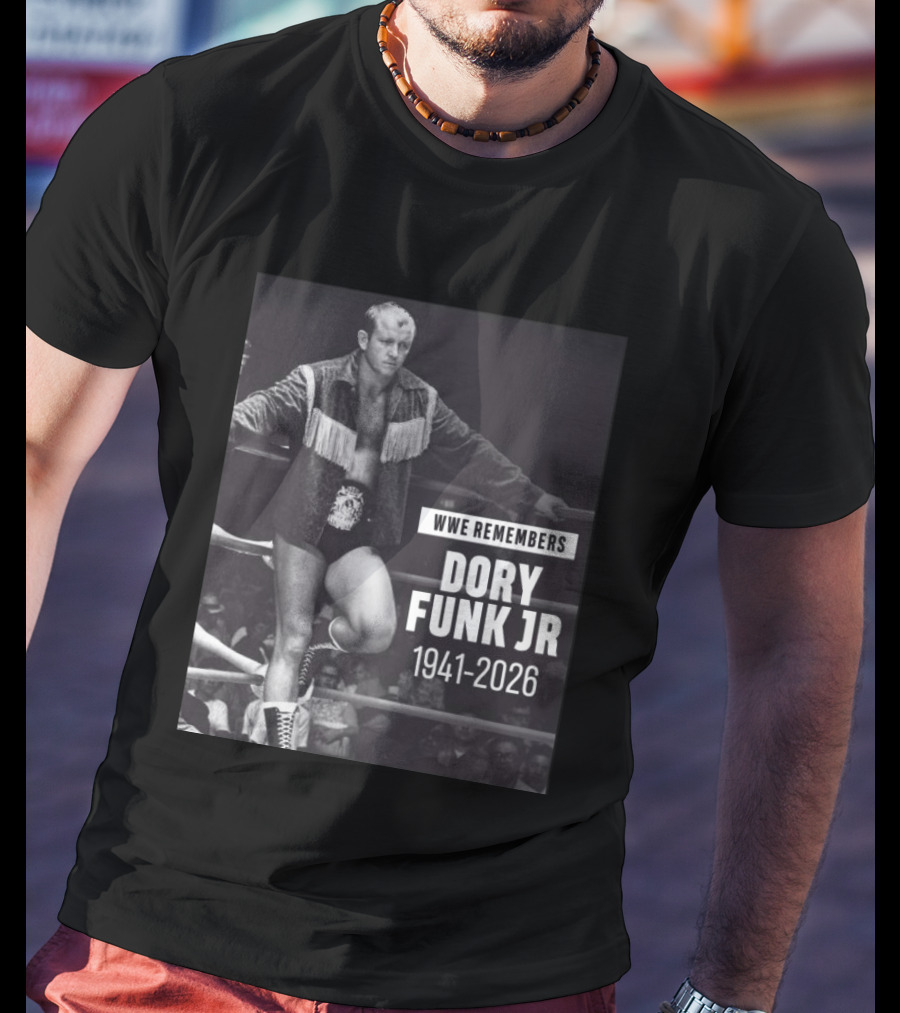 WWE Remembers Dory Funk Jr 1941 2026 T-Shirt