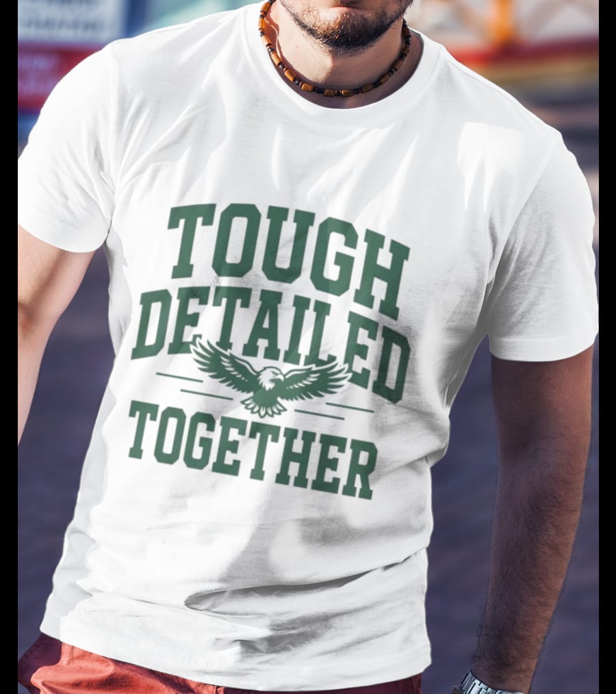 Tough Detailed Together Eagle T-Shirt