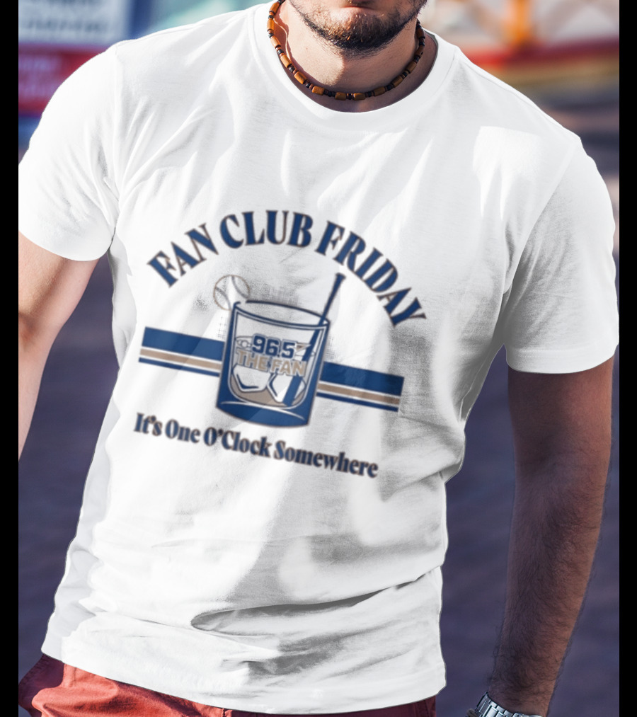 Fan Club Friday 96 Sports It's 5 O' Somewhere T-Shirt
