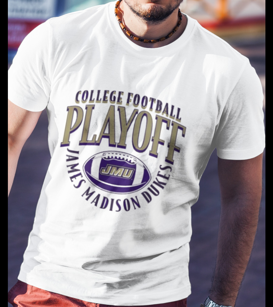 JMU Football 2025 26 College Football Playoff James Madison Dukes T-Shirt