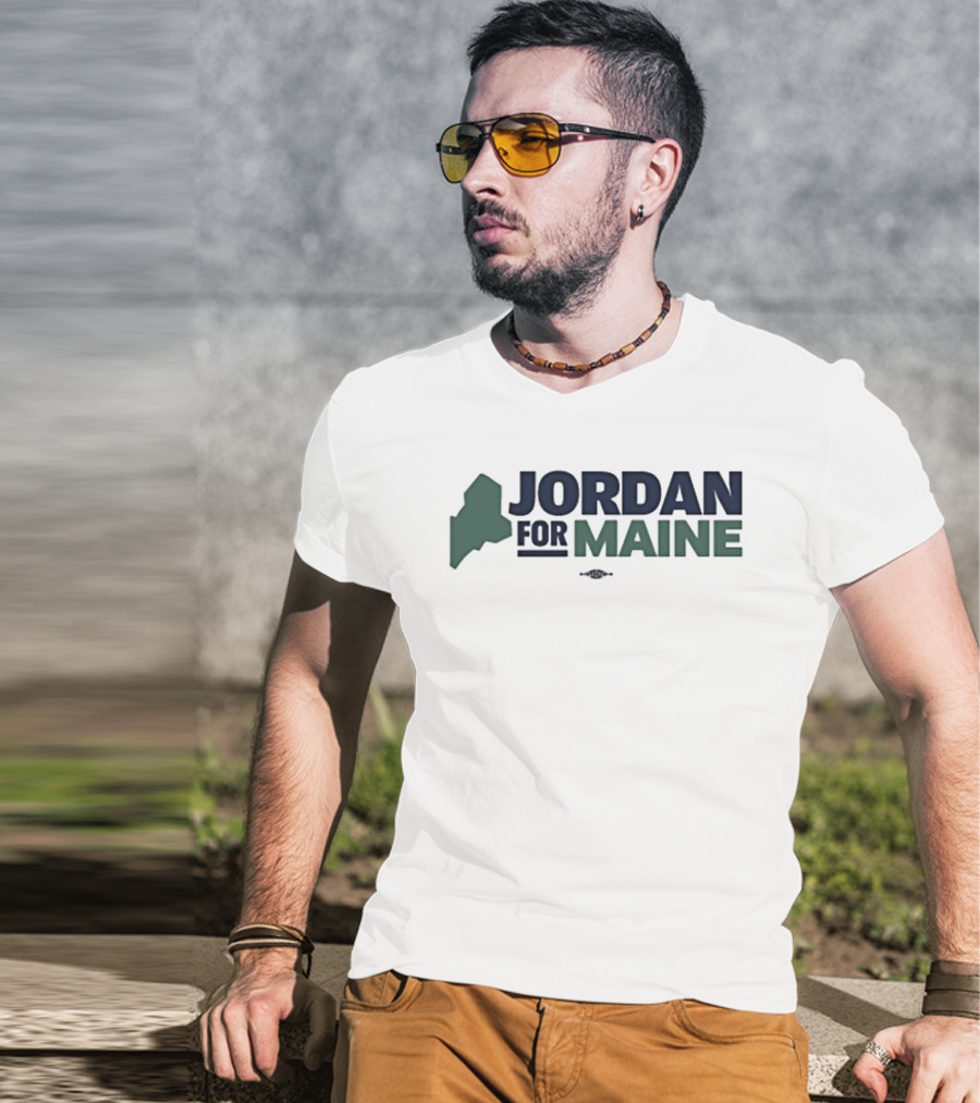 Jordan For Maine State T-Shirt