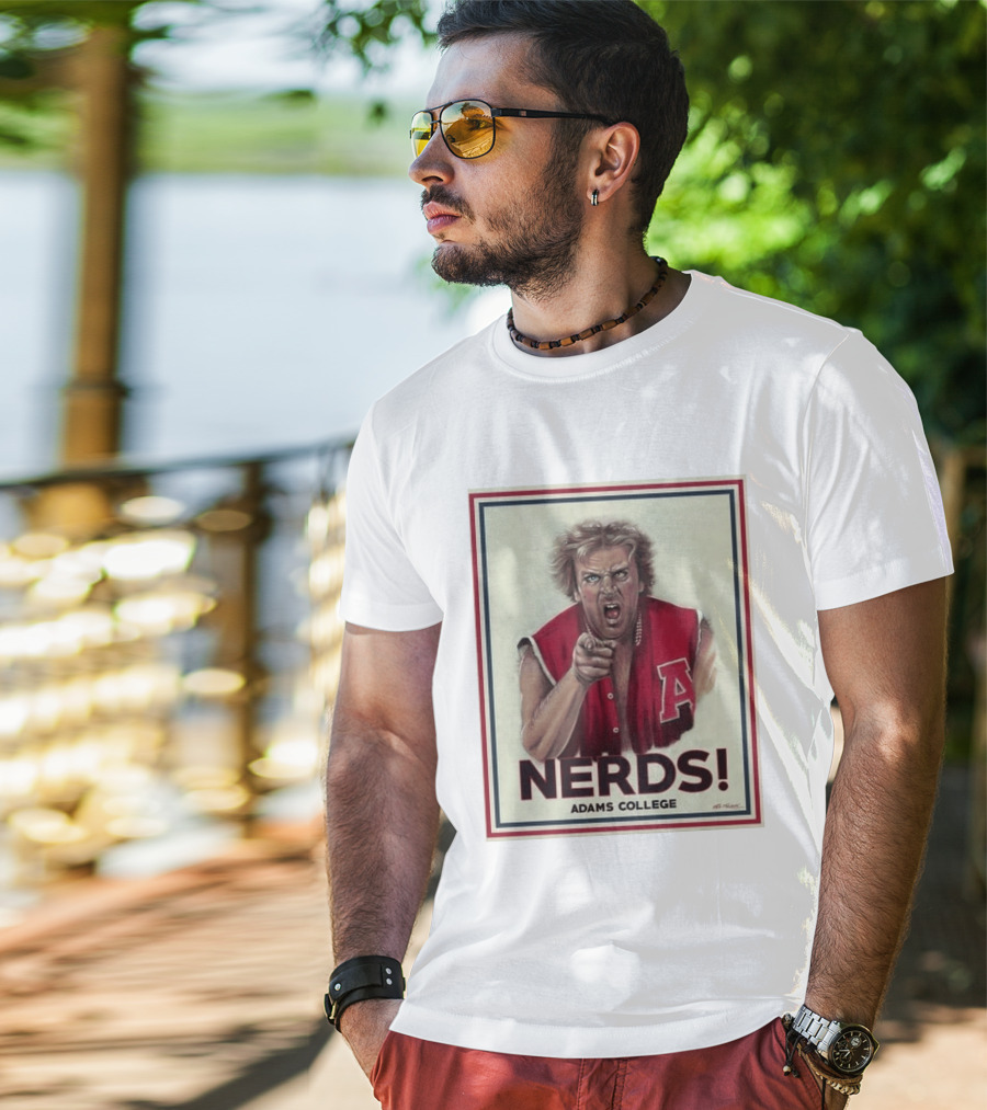 Adams College Nerds Remembering Donald Gibb 1954 2026 T-Shirt