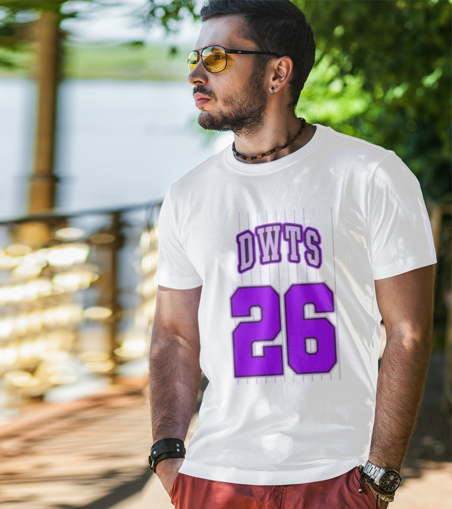 Dancing With The Stars DWTS Glitter Games 26 Jersey T-Shirt