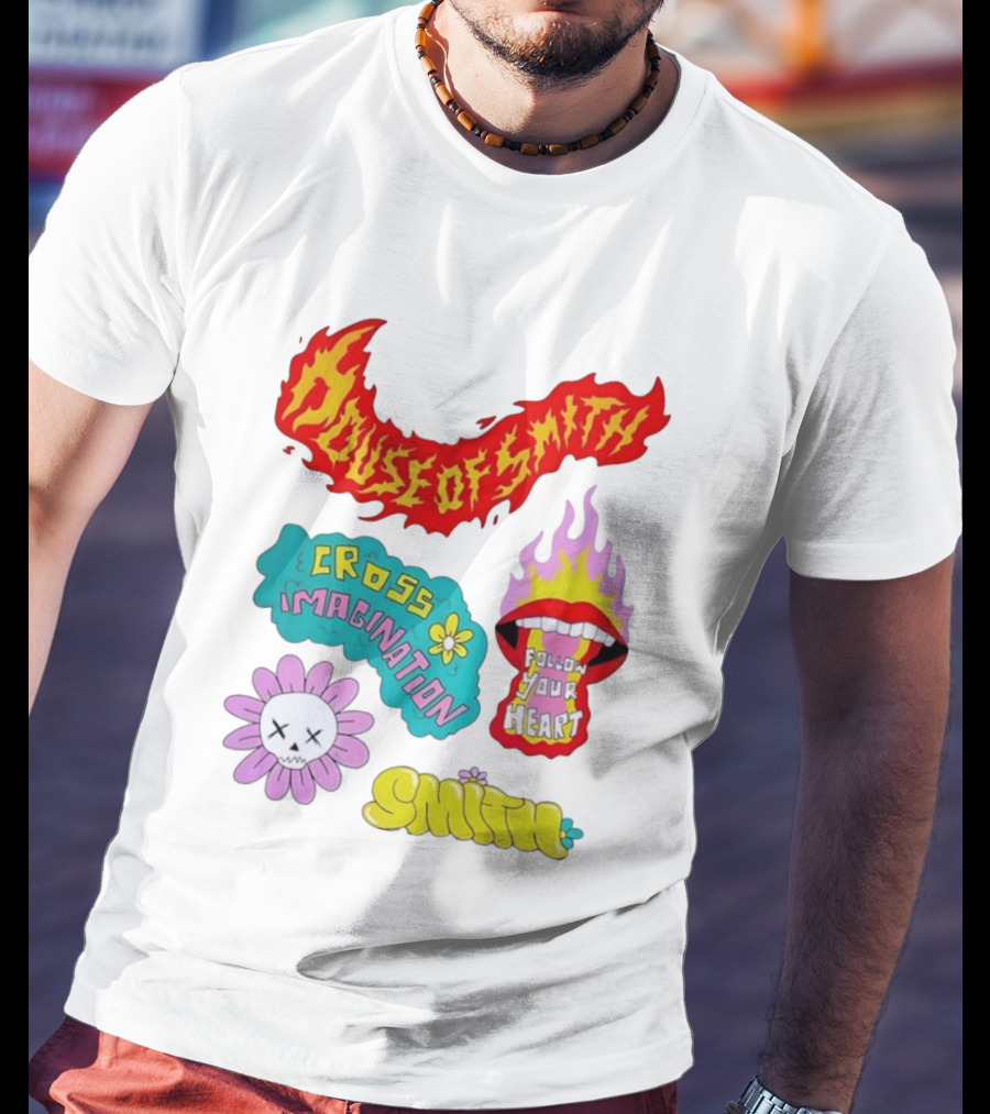 House Of Smith Cross Imagination Follow Your Heart Smith T-Shirt