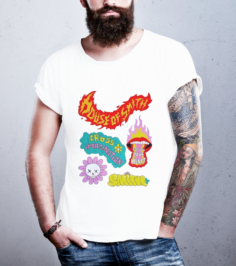 House Of Smith Cross Imagination Follow Your Heart Smith T-Shirt
